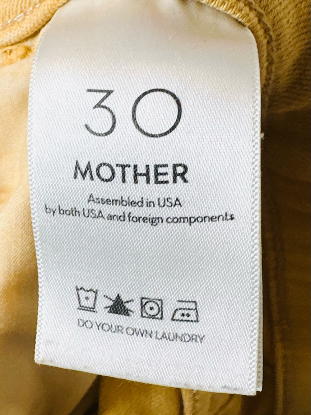 MOTHER The Hustler Ankle Fray Tinsel Denim Jeans - Picture 11 of 16